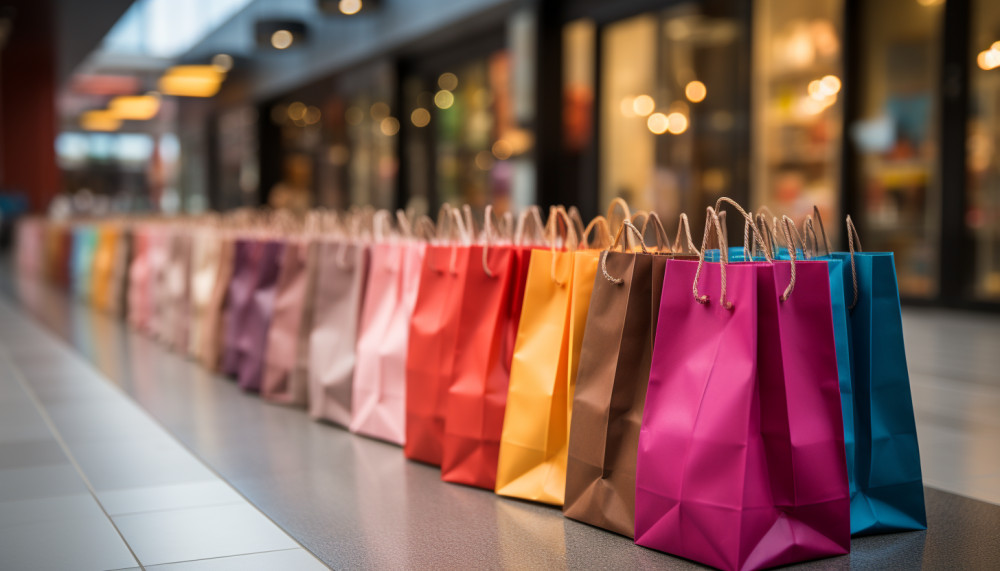 The retail industry sees a surge in the US